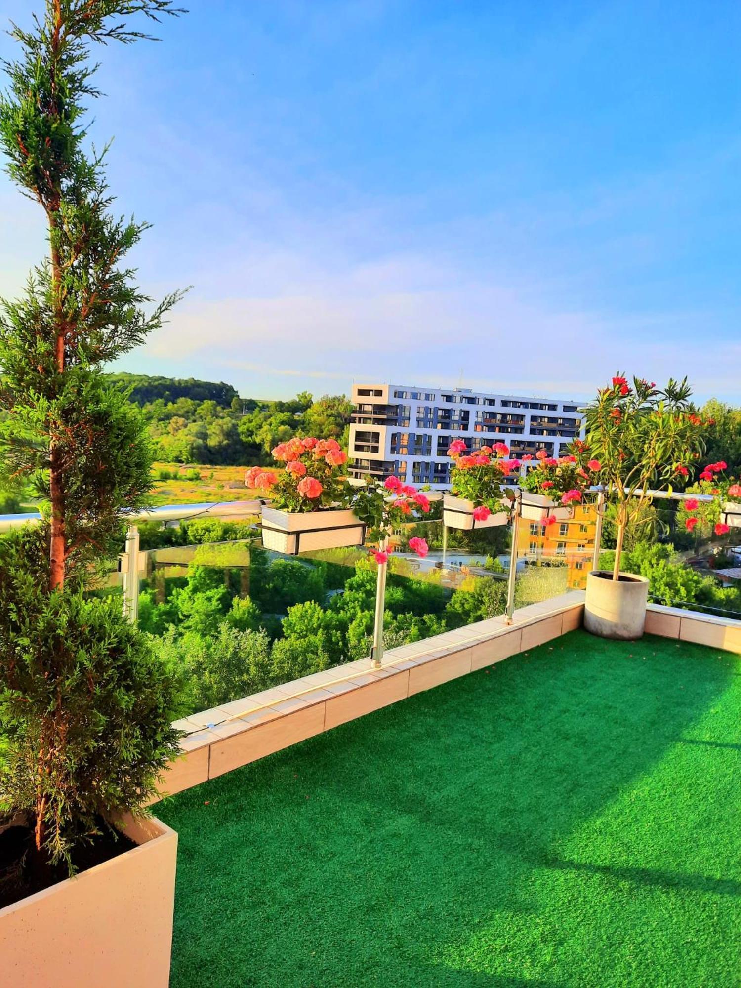 Penthouse View Aeroport Iasi 2公寓 外观 照片